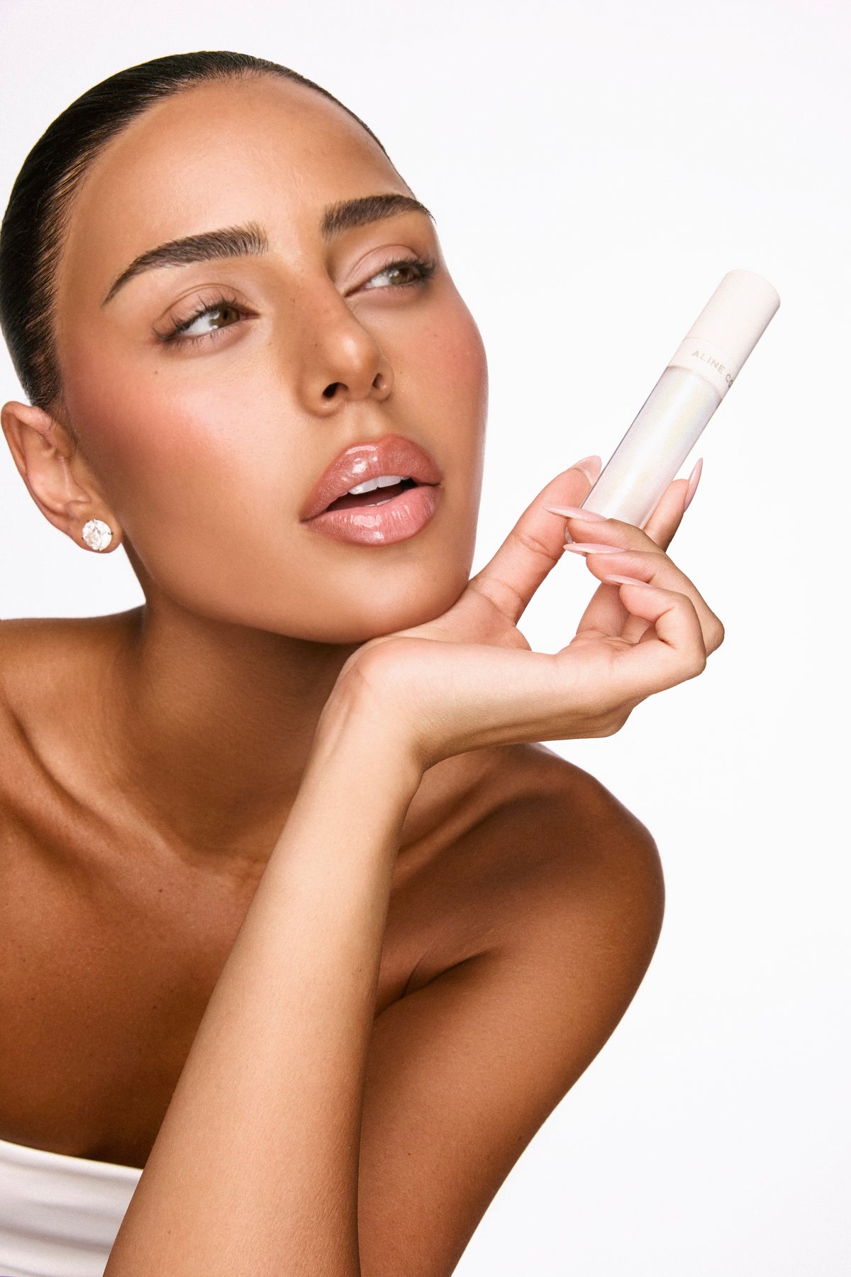 ALINE COHEN CRYSTAL LIP GLOSS PINA COLADA